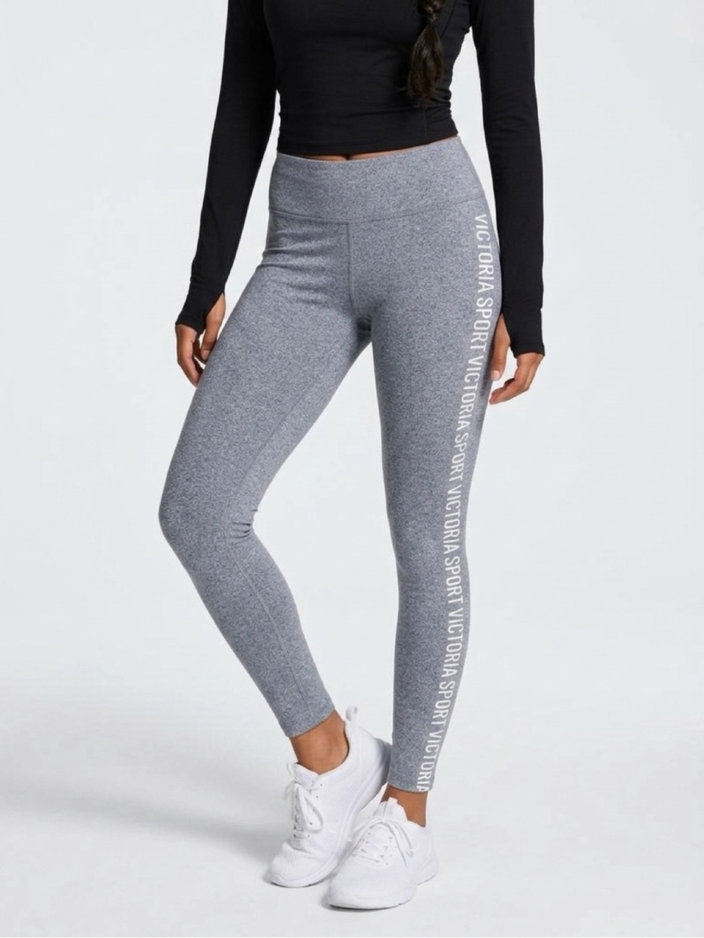 Victoria’s Sport M Athletic Leggings with Victoria Sport Spell Out down the legs